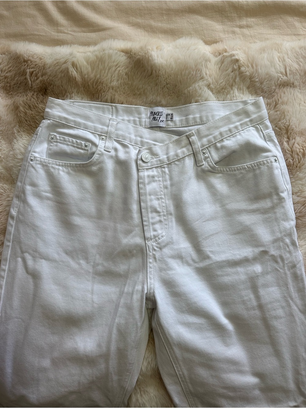 Princess Polly White Jeans
